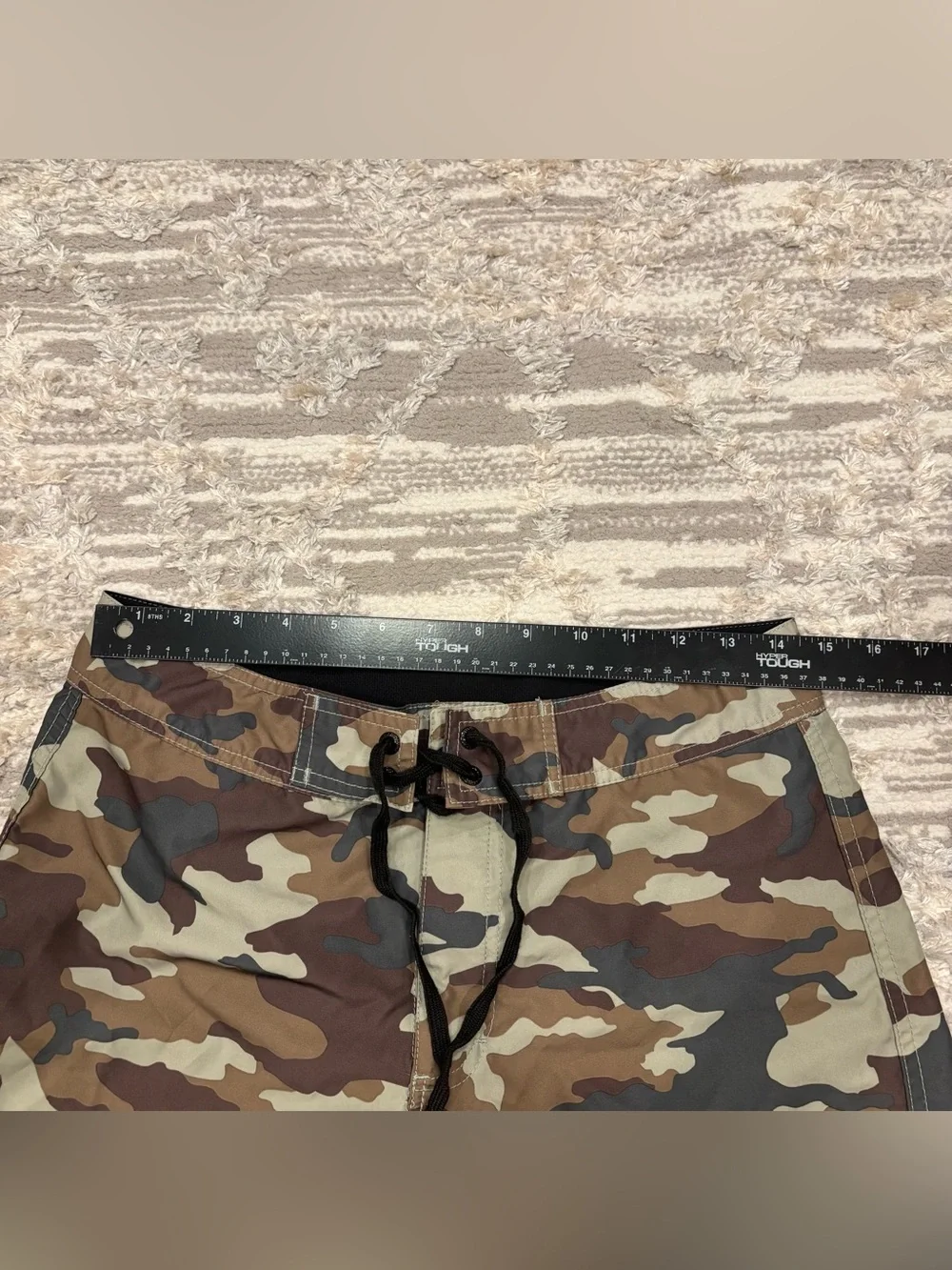 Stüssy Military Camo Board Shorts 10” Men’s 30 Gorp Outdoor Swim Water